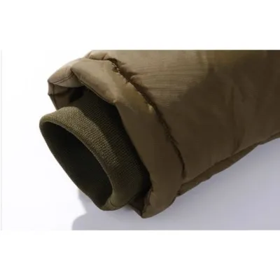 Koudher - Parka Winterjas Heren – Winddicht met Warme Voering en Bontkraag