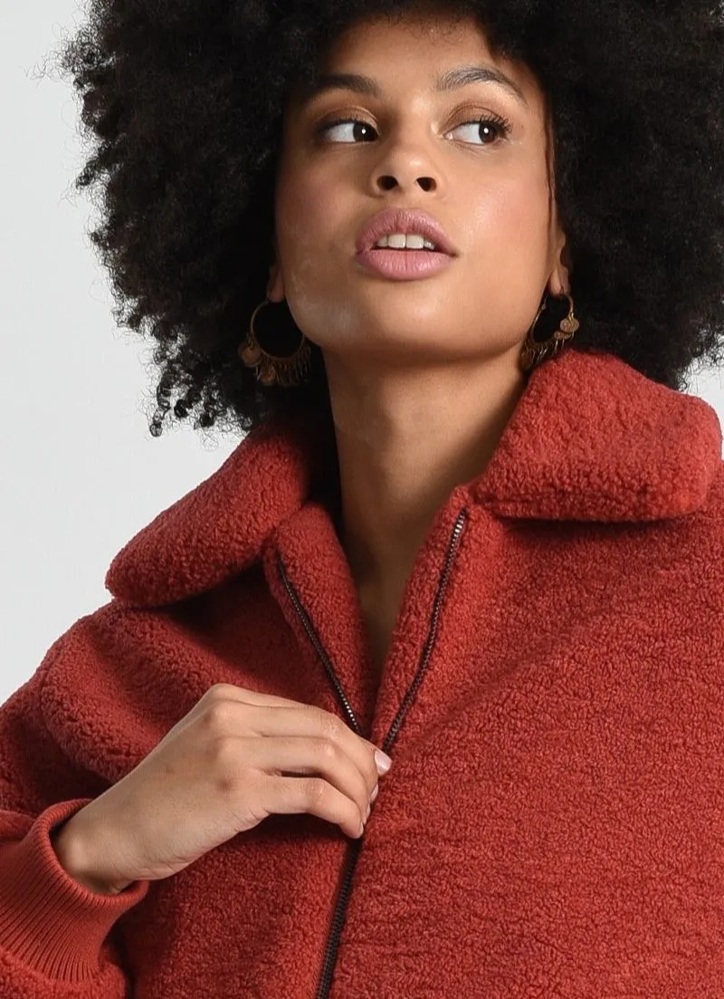 Laura Sherpa Jacket