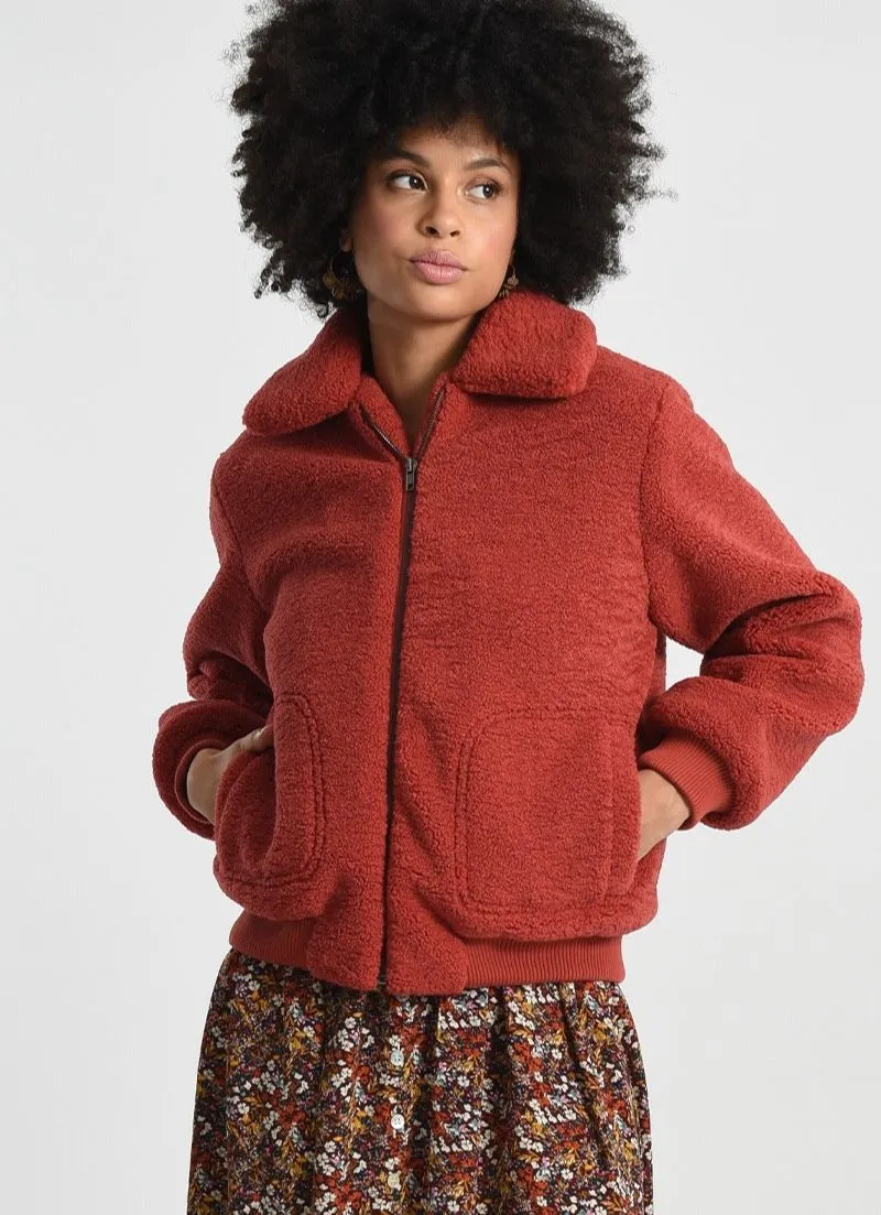 Laura Sherpa Jacket