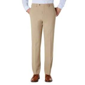 Lauren Ralph Lauren Mens Regular fit Dress Pants 42 / 32 Brown Solid Stretch