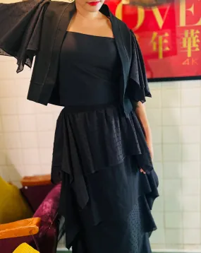 Layer Skirt in Black