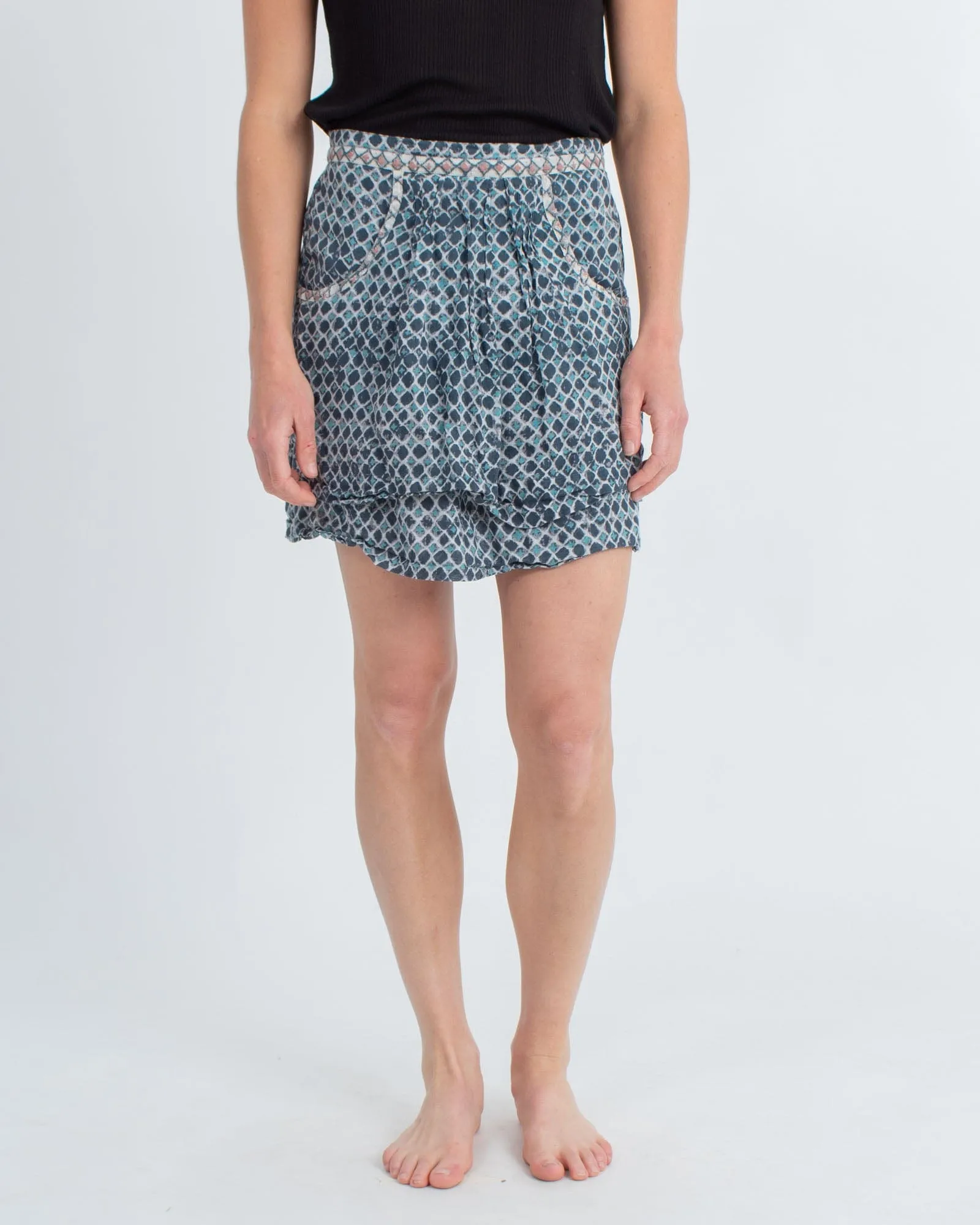 Layered Mini Skirt