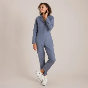 Layover Jumpsuit - Slate Blue