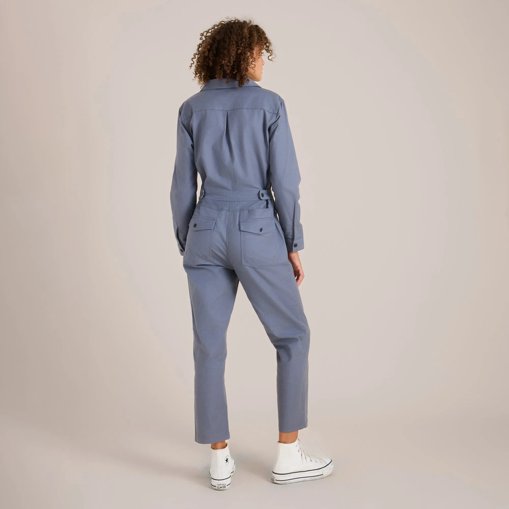 Layover Jumpsuit - Slate Blue