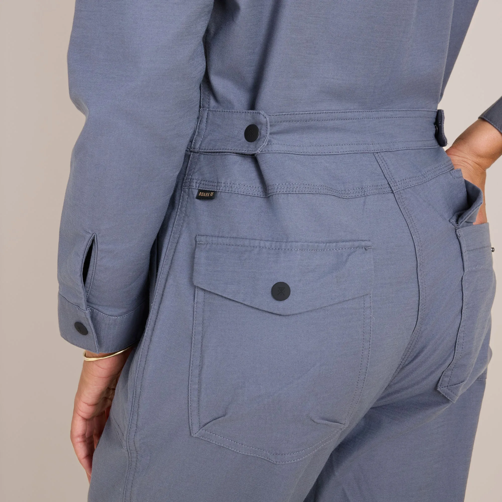 Layover Jumpsuit - Slate Blue