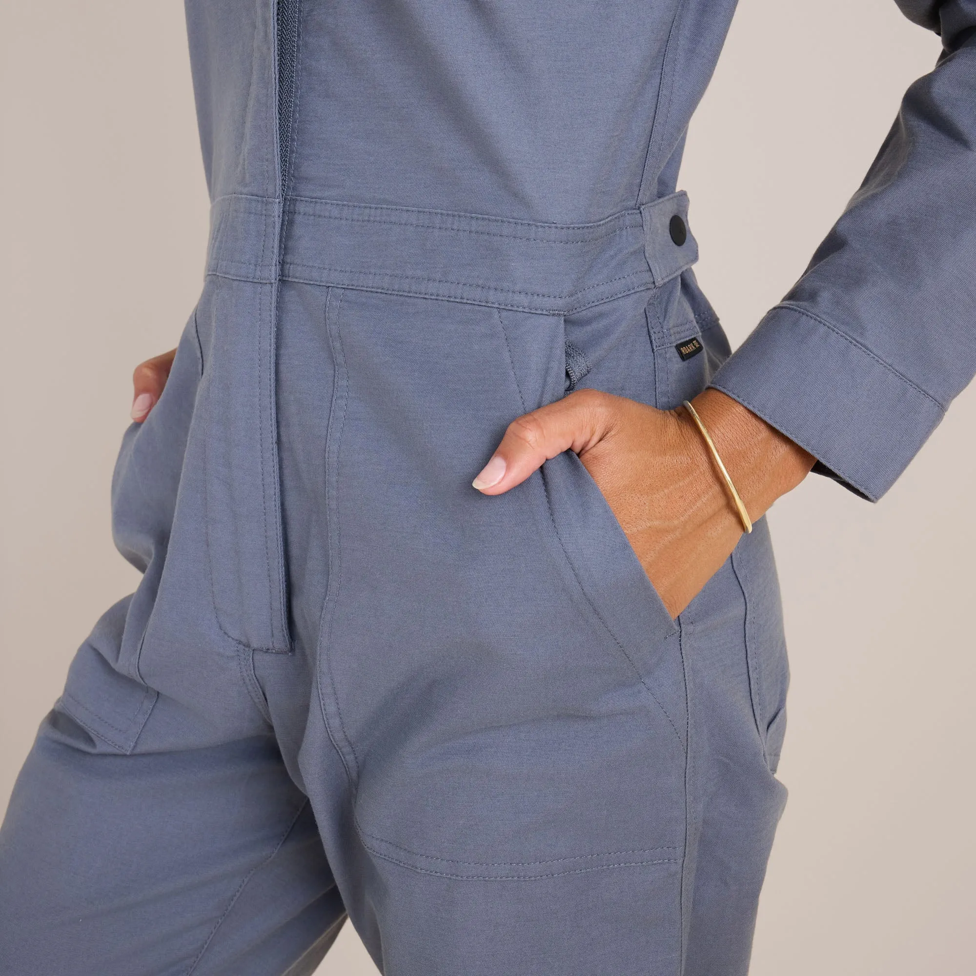 Layover Jumpsuit - Slate Blue