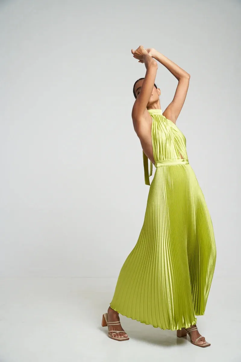 L'IDEE Renaissance Split Gown Mojito