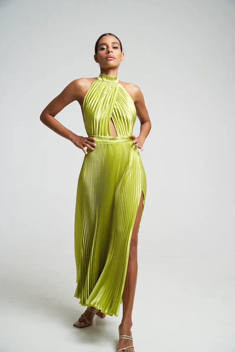 L'IDEE Renaissance Split Gown Mojito