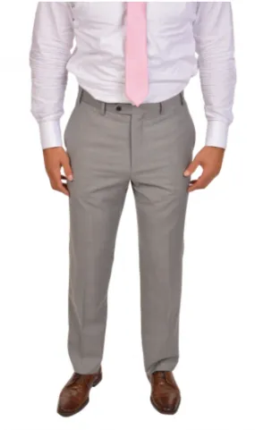 Light Grey Sport Fit Dress Pants