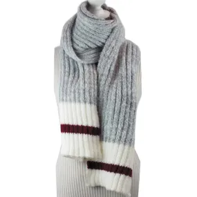 Light Grey Thick Scarf