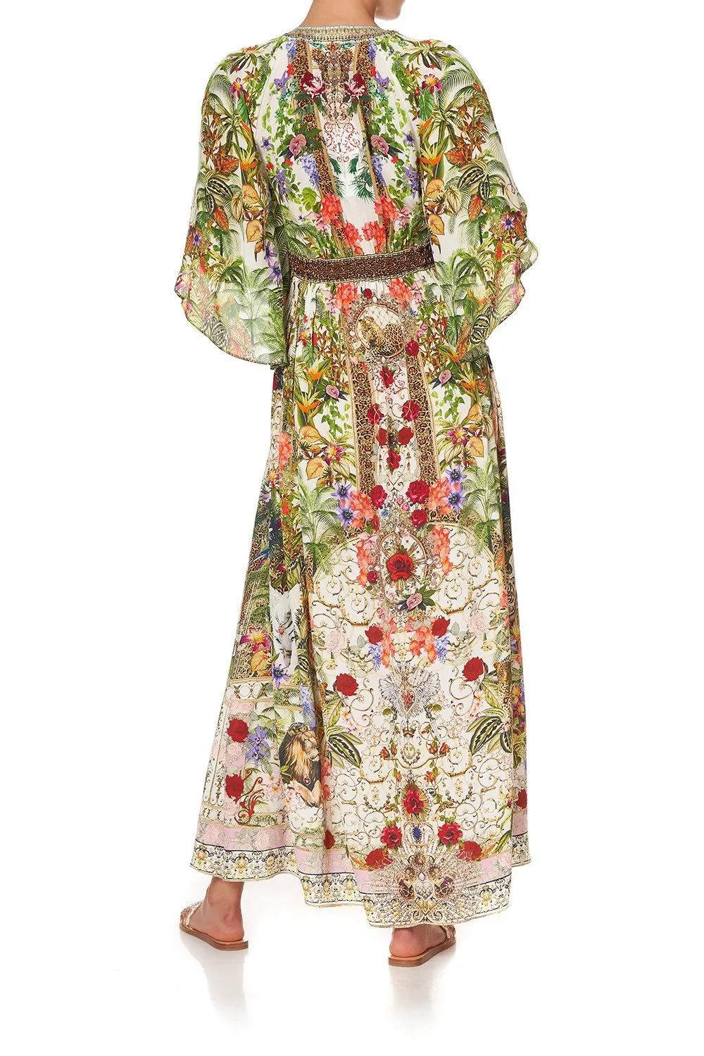LONG DRESS WITH SMOCKED WAIST FAIR VERONA