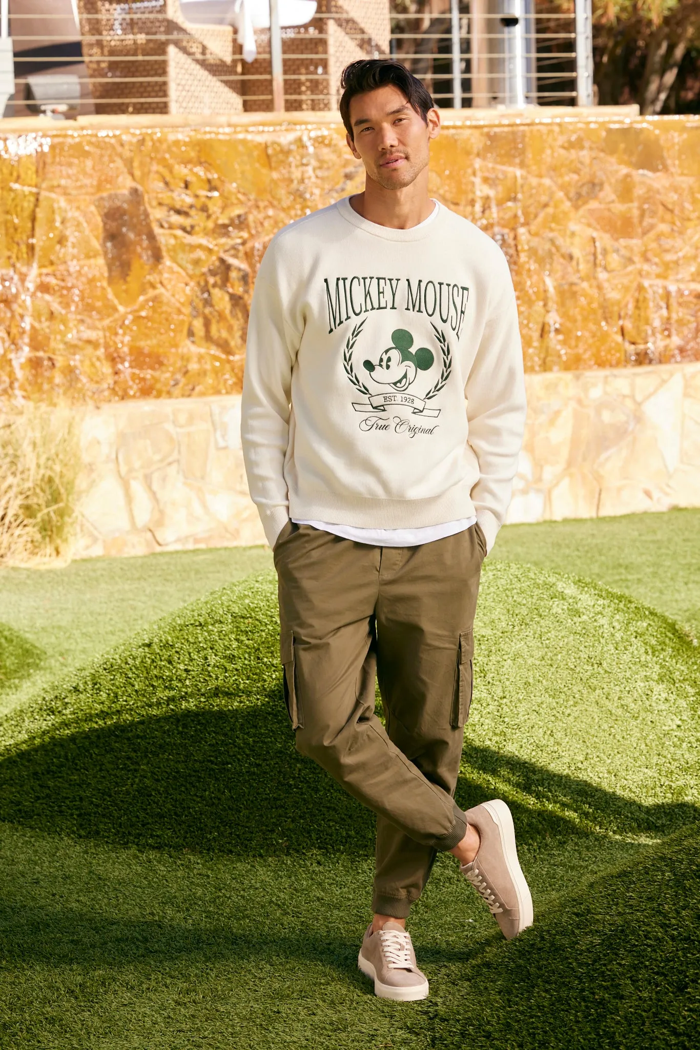 Malibu Collection® Men's Cotton Twill Cargo Jogger