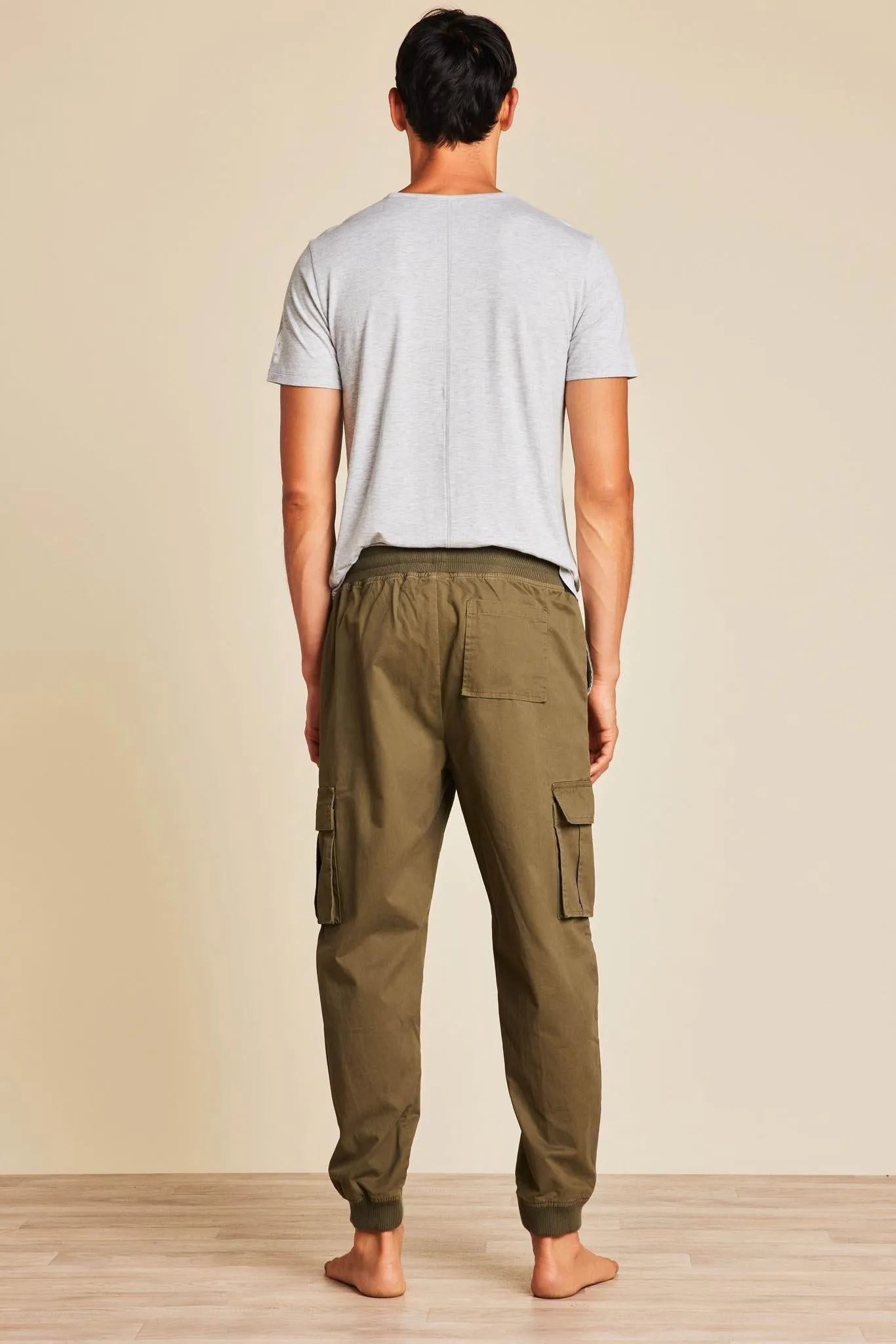 Malibu Collection® Men's Cotton Twill Cargo Jogger