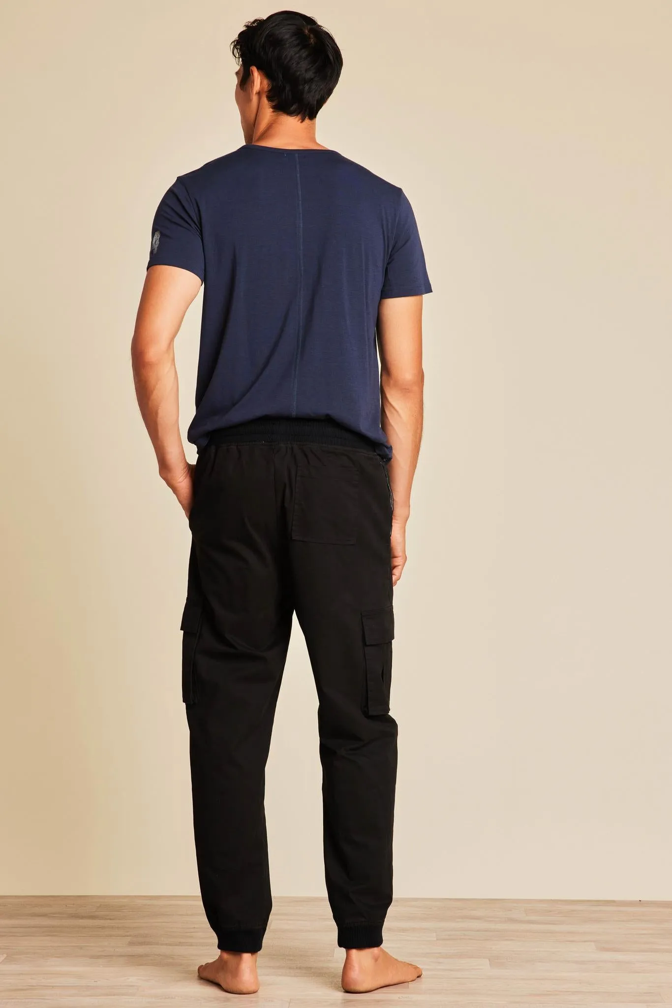 Malibu Collection® Men's Cotton Twill Cargo Jogger