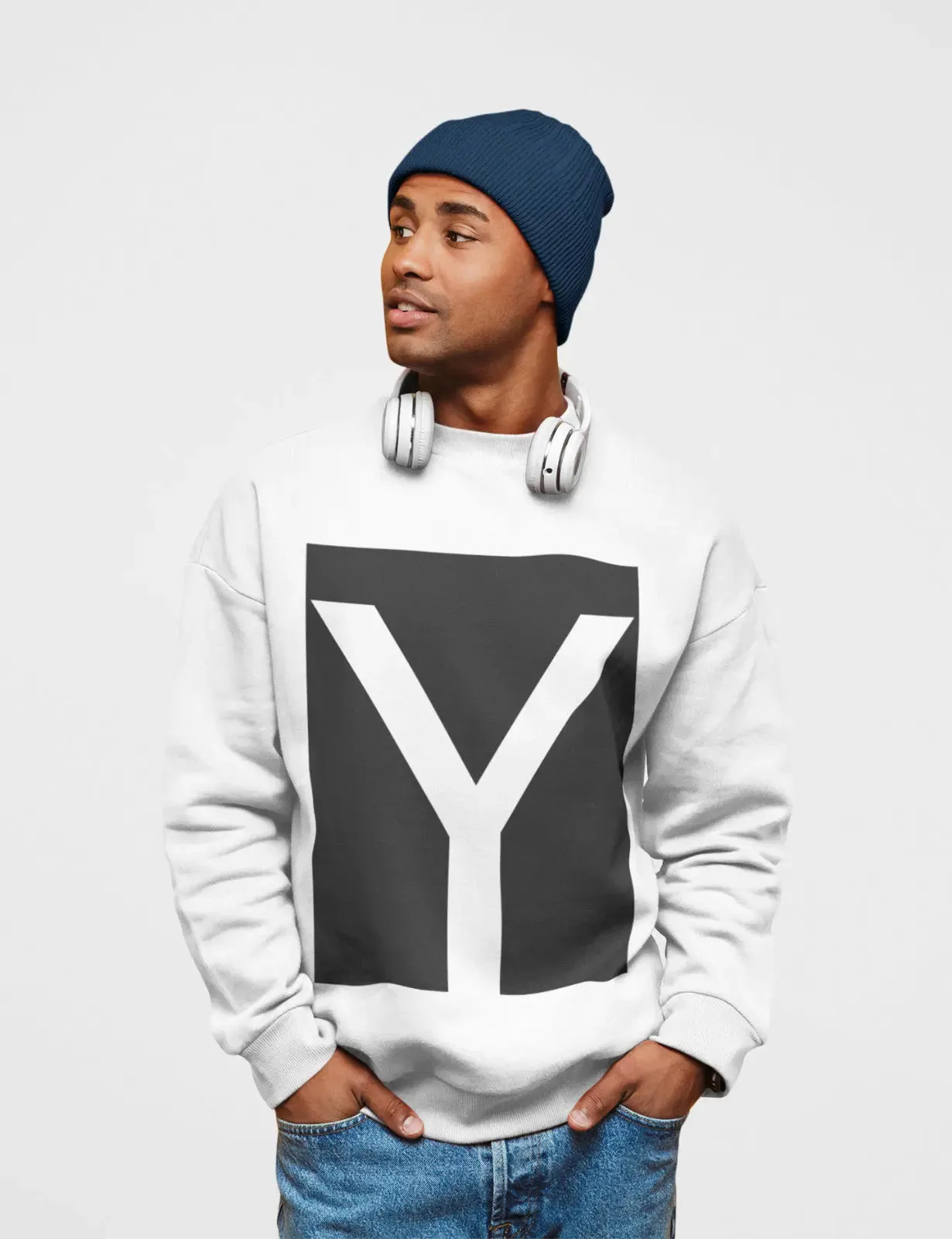 Men's Y Logo Luxe Comfort Sweatshirt