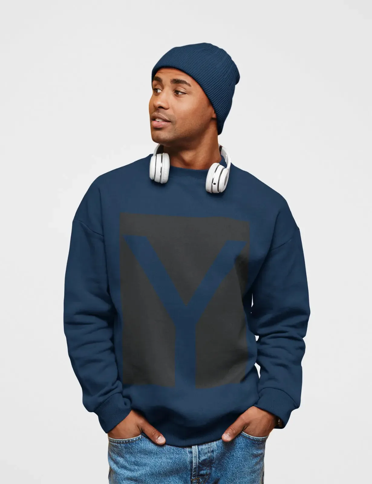 Men's Y Logo Luxe Comfort Sweatshirt