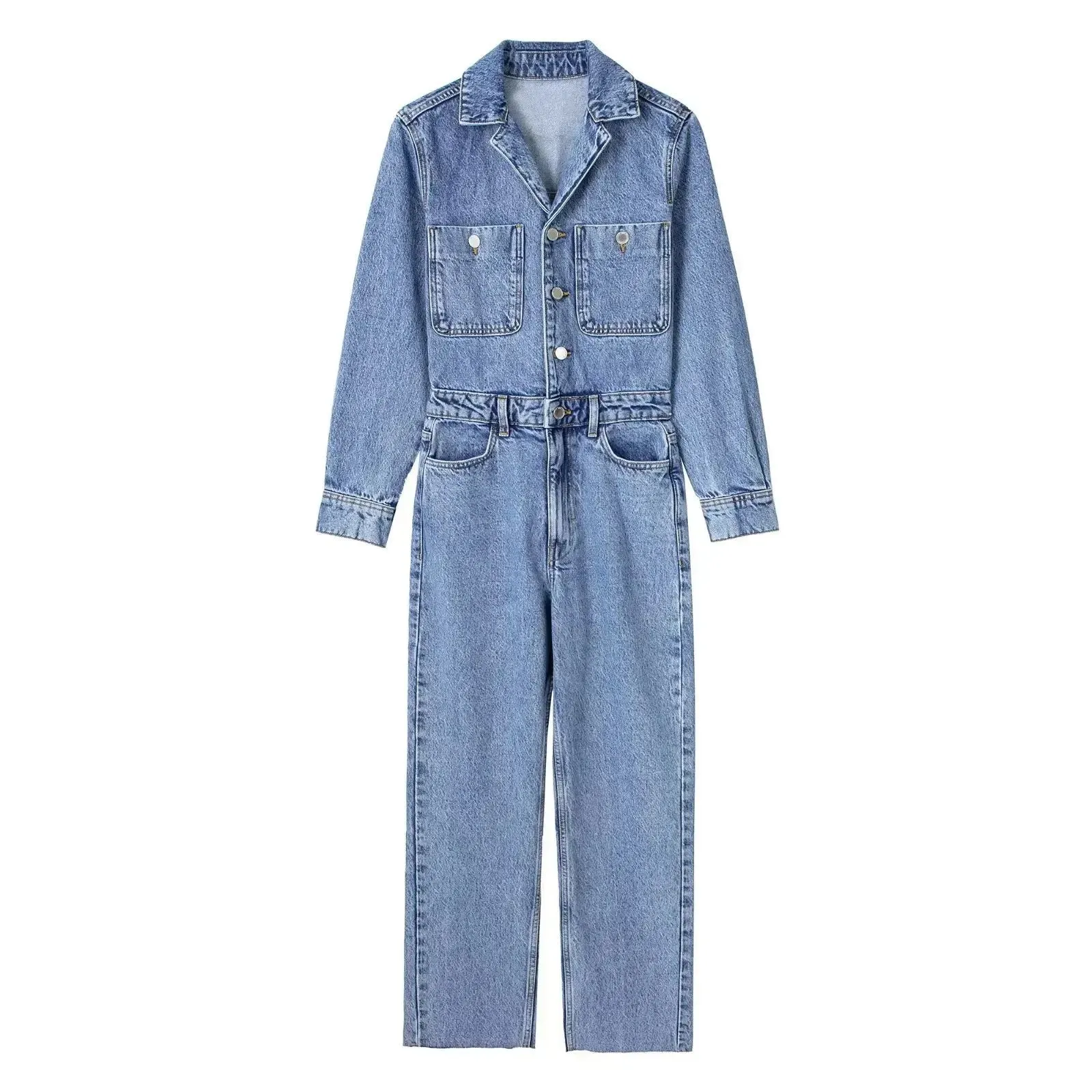 Mona Denim Jumpsuit