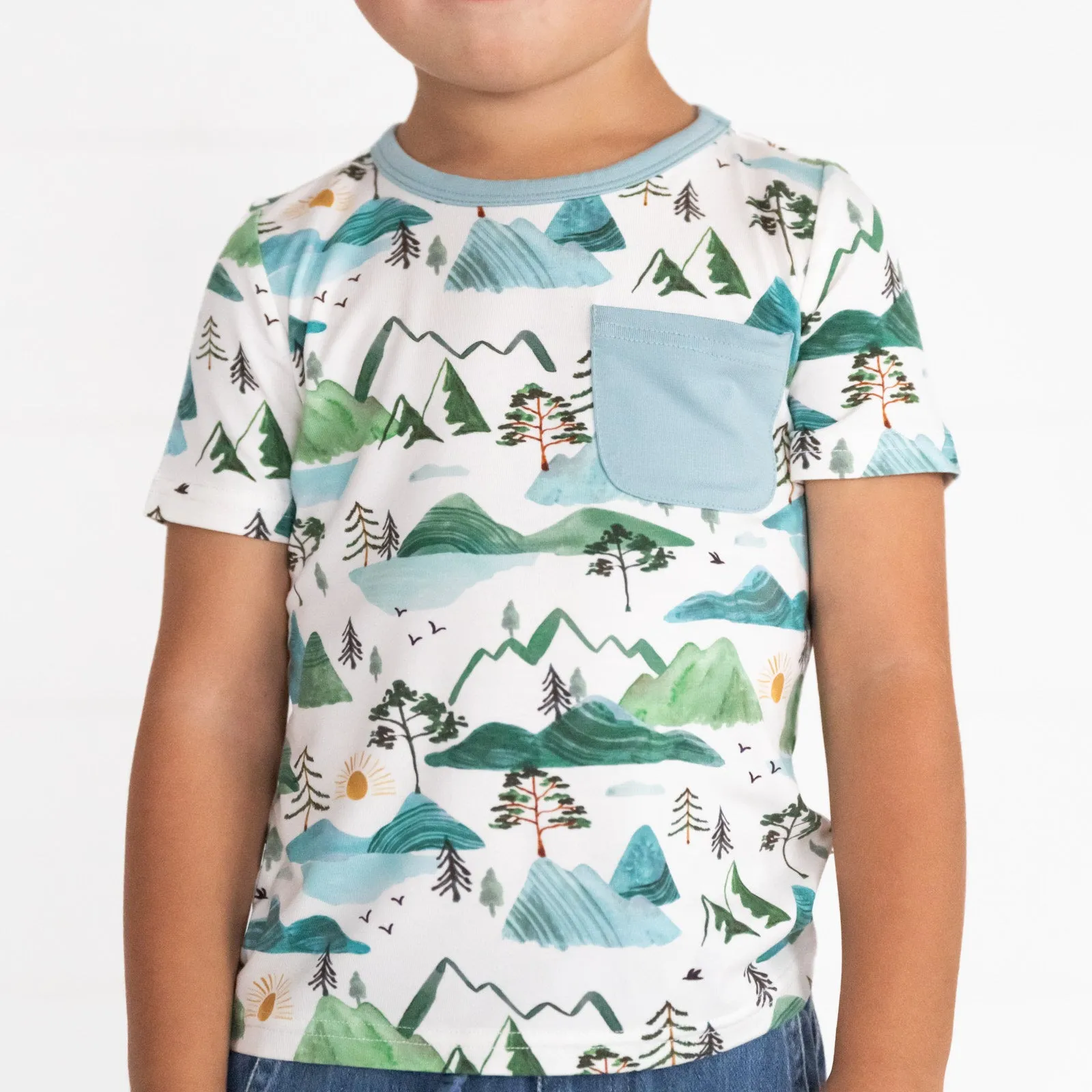 Mountain Mist Pocket Tee