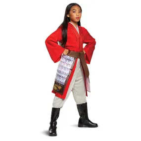 Mulan Hero Red Dress Deluxe