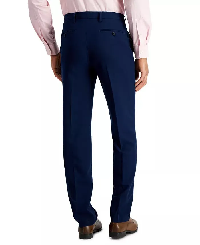 Nautica Mens Modern fit Dress Pants 32 / 29 Blue Solid