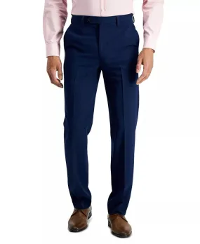 Nautica Mens Modern fit Dress Pants 32 / 29 Blue Solid