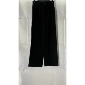 NICKILAM Women's Black Solid Straight-Leg Dress Pants SZ S
