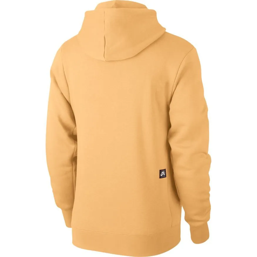 Nike SB Icon Pullover Skate Hoodie - Celestial Gold/Summit White