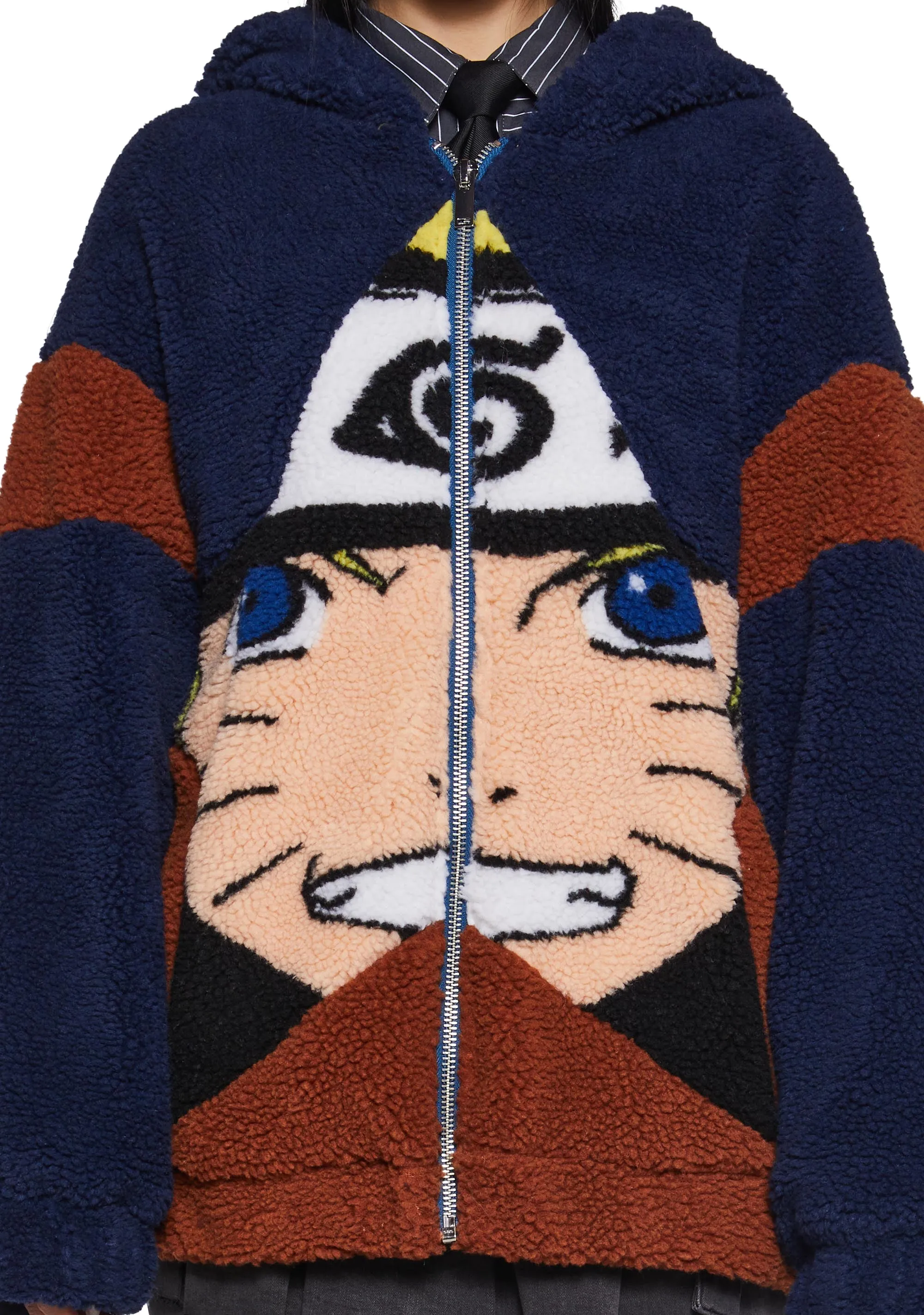 Ninja Hero Hooded Sherpa Jacket
