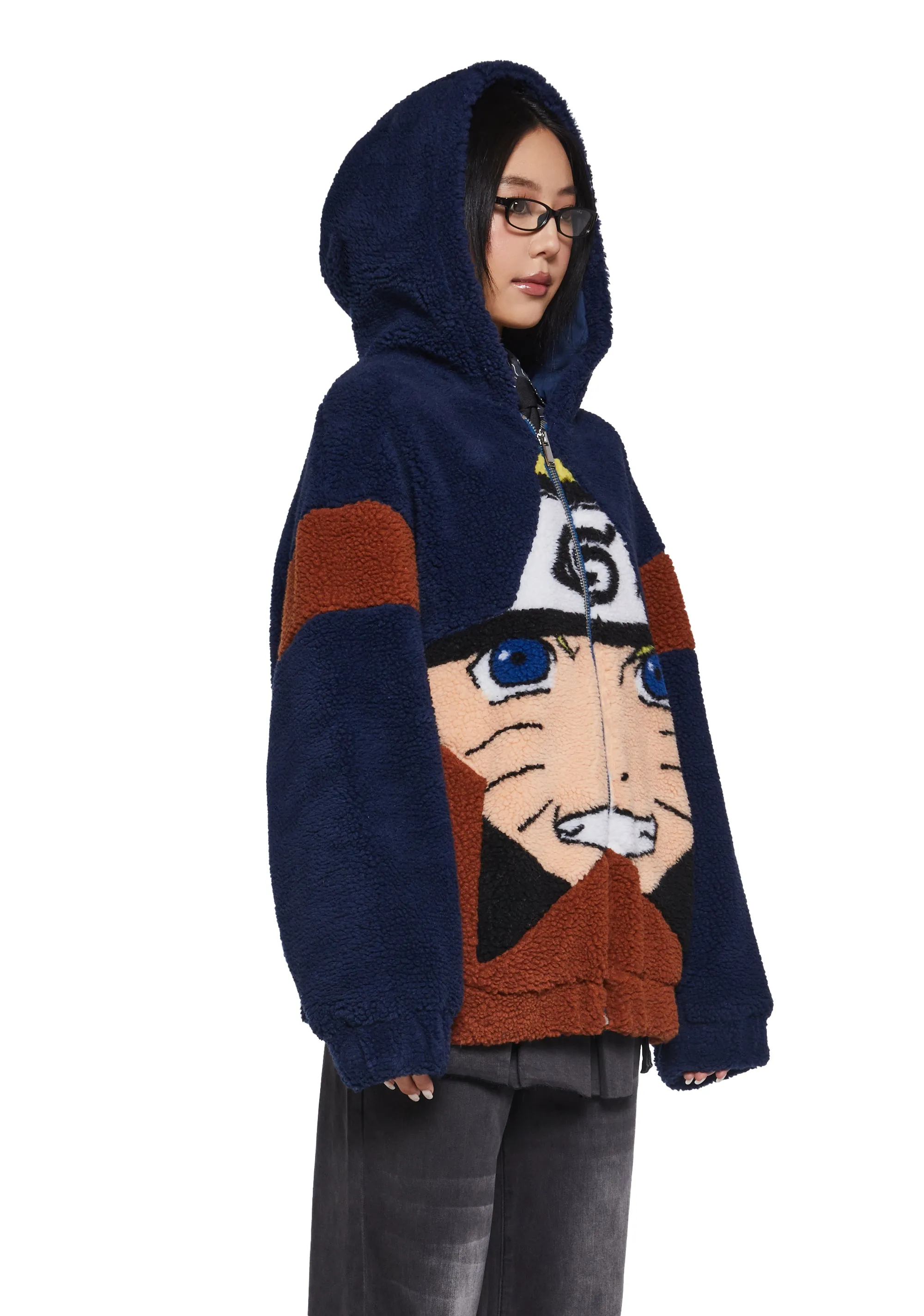 Ninja Hero Hooded Sherpa Jacket