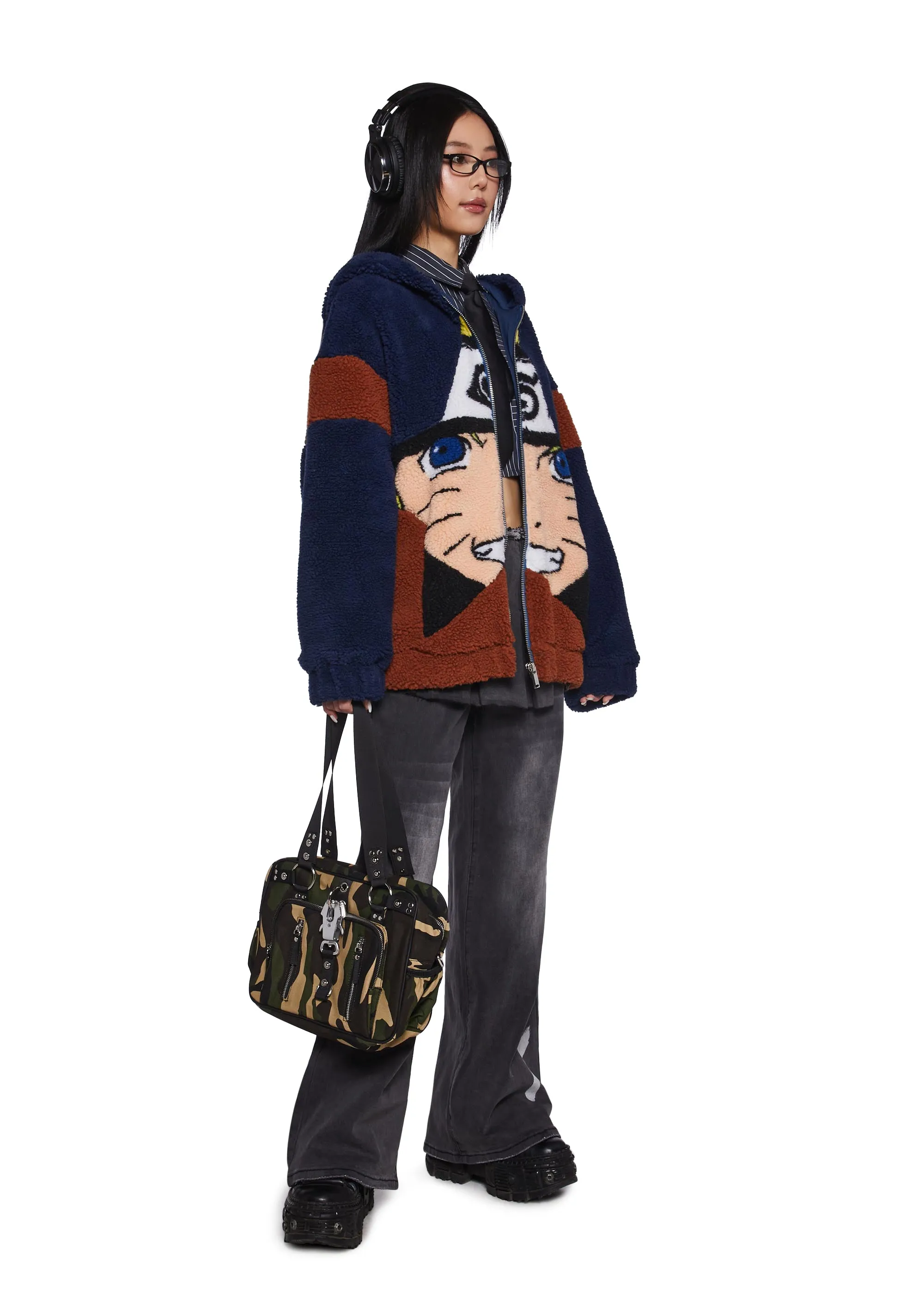 Ninja Hero Hooded Sherpa Jacket