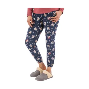 Old Ranch Women's Bucky Organic Pajama Jogger - Black Iris - ONLINE STORE CREDIT/EXCHANGE ONLY