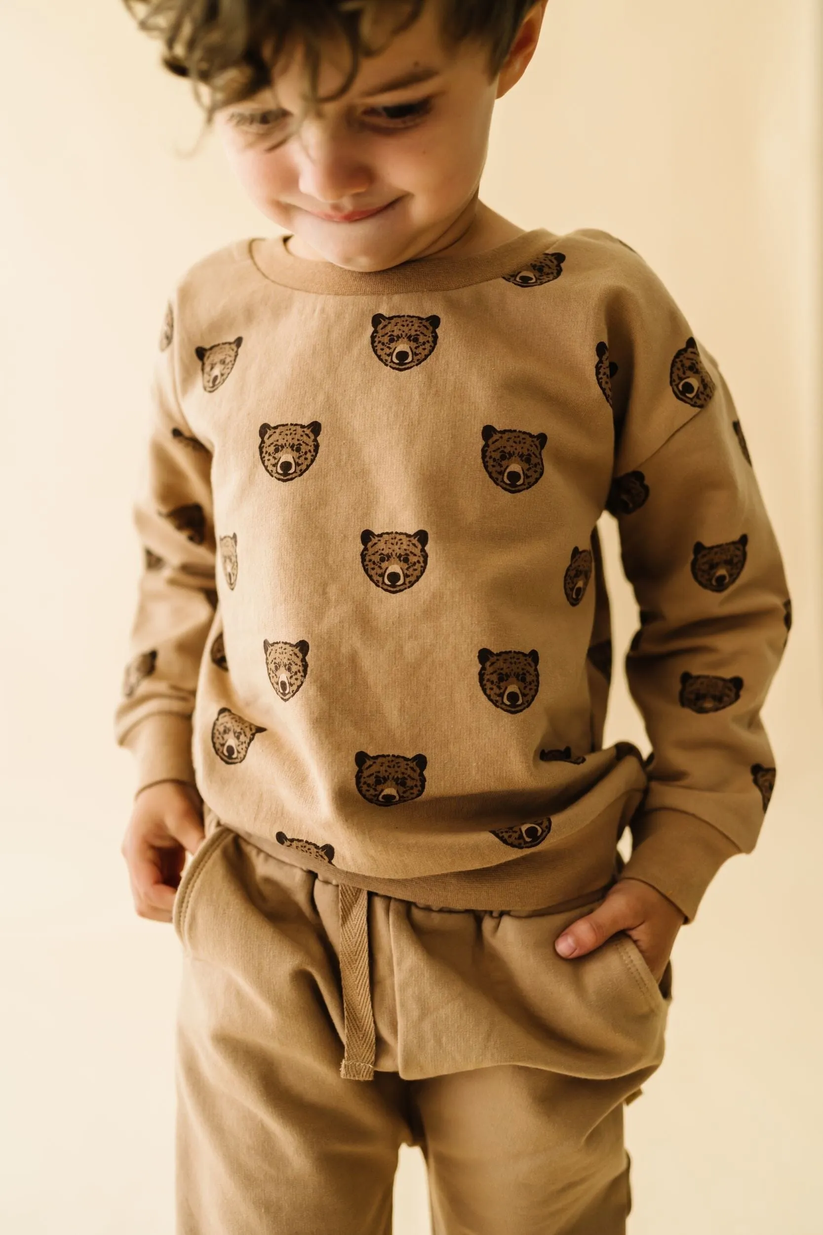 Organic Fleece Sweatshirt | Wild Bear