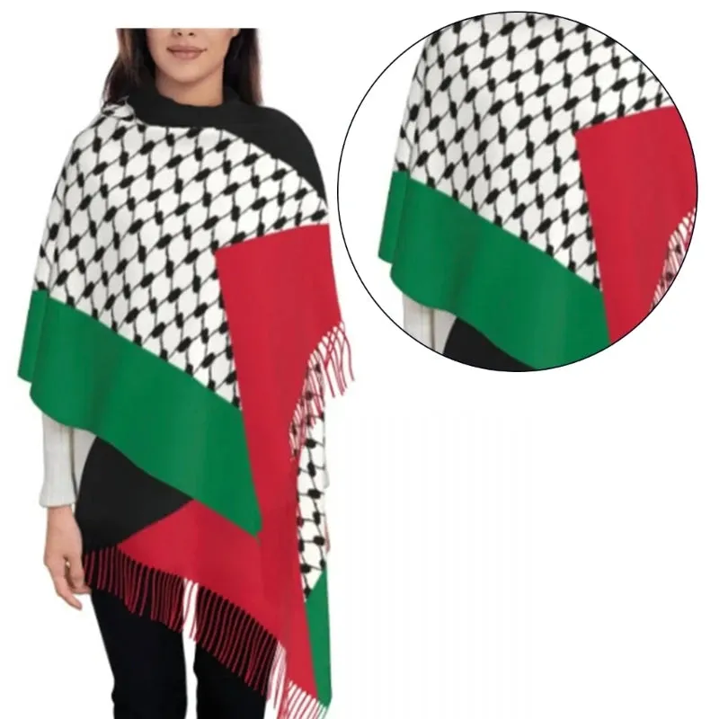Palestine Flag Scarf