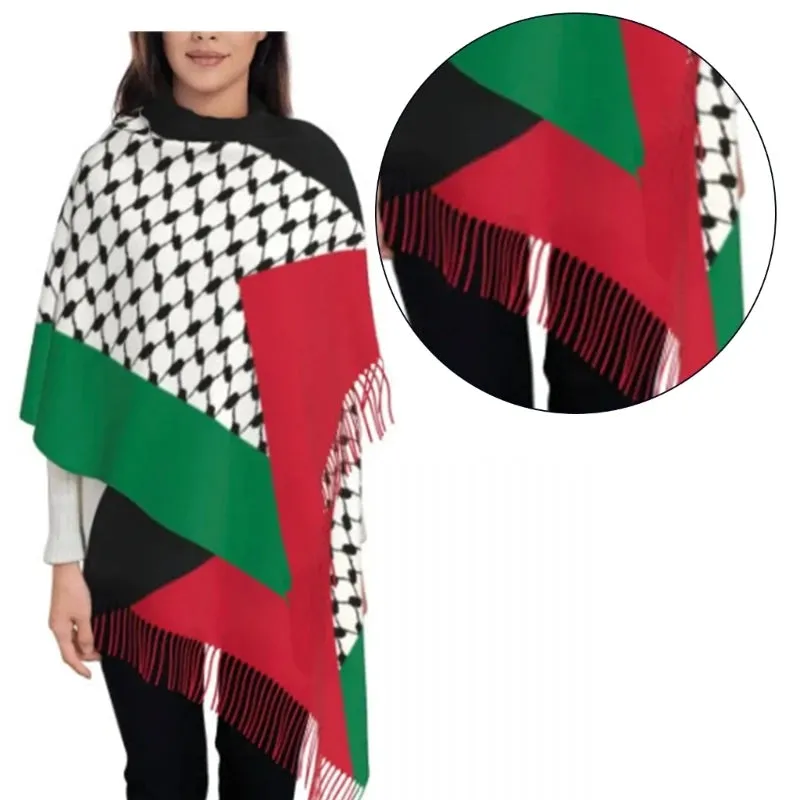 Palestine Flag Scarf