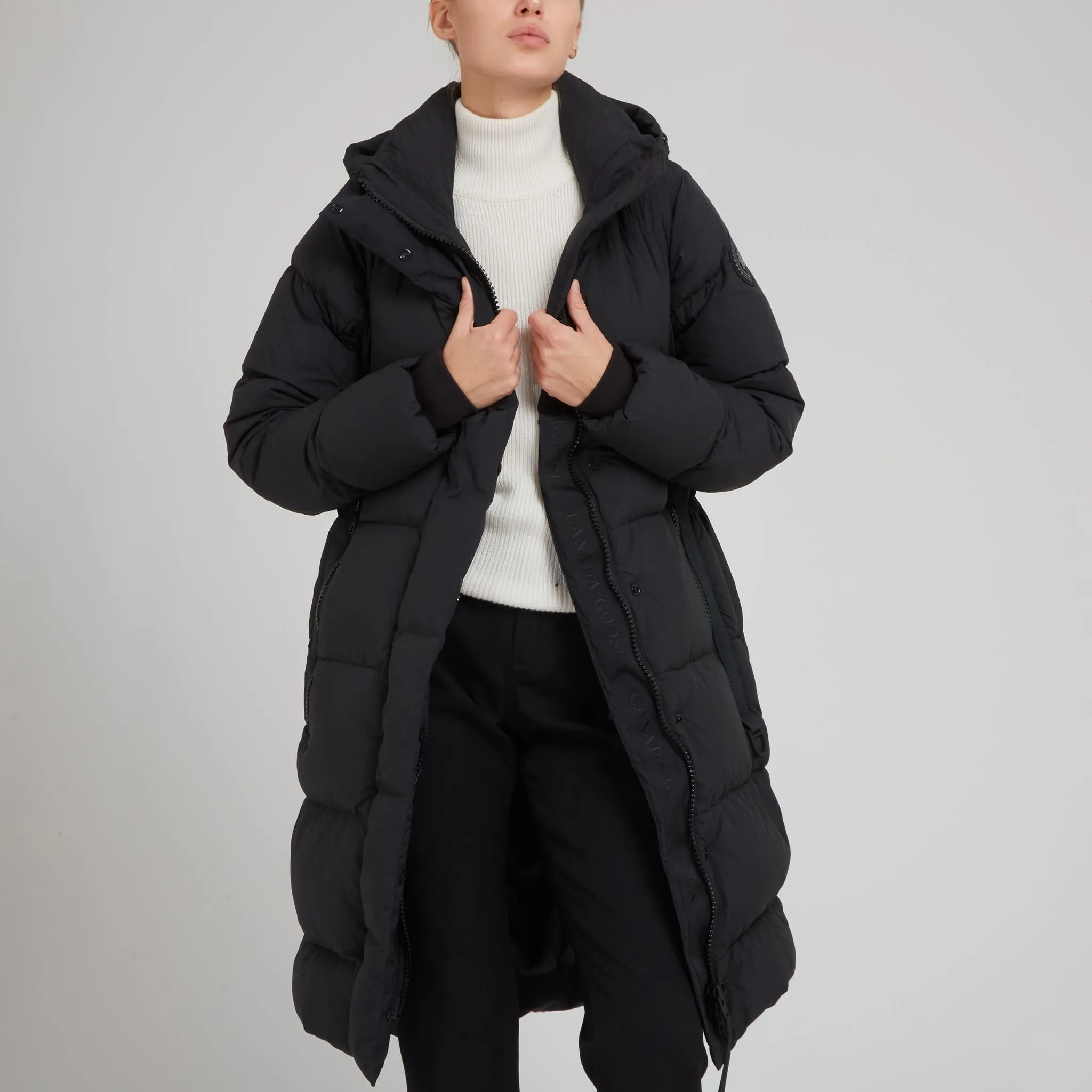 Parka "Byward" in tessuto nero