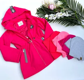 Pink  parka jacket