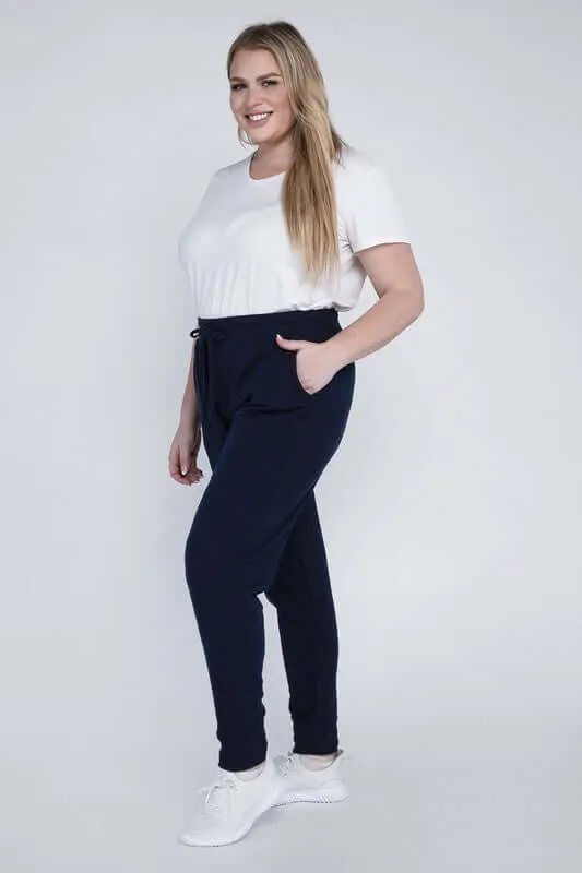 Plus Size Comfy Fit Jogger Pants