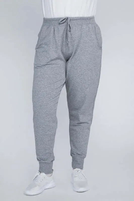 Plus Size Comfy Fit Jogger Pants