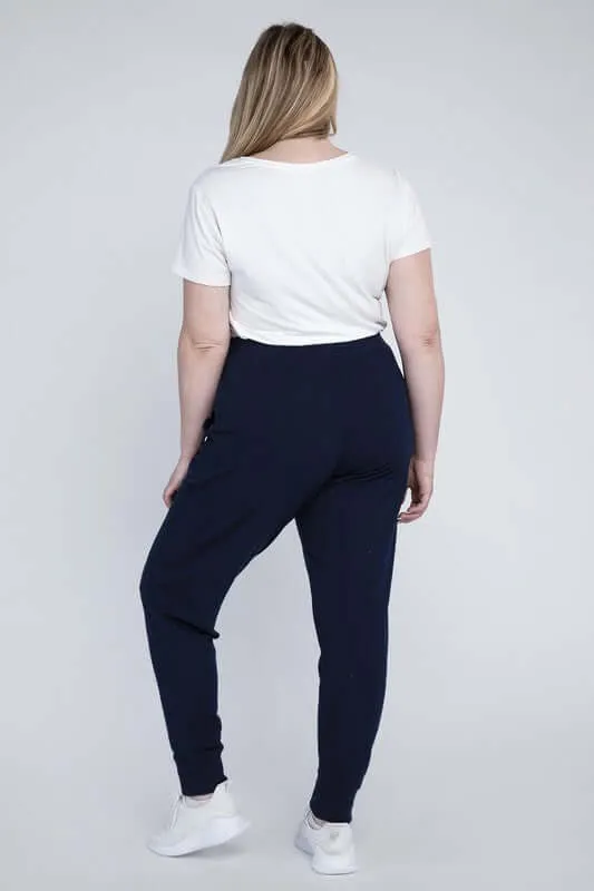 Plus Size Comfy Fit Jogger Pants