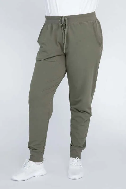 Plus Size Comfy Fit Jogger Pants