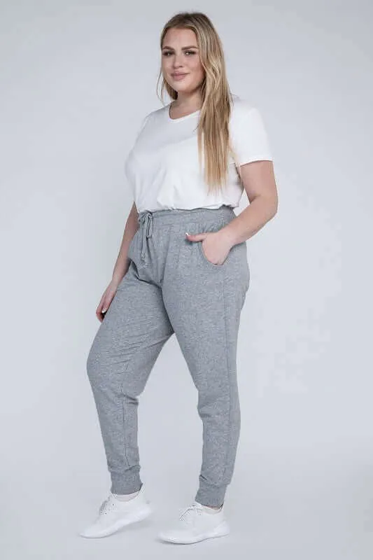 Plus Size Comfy Fit Jogger Pants
