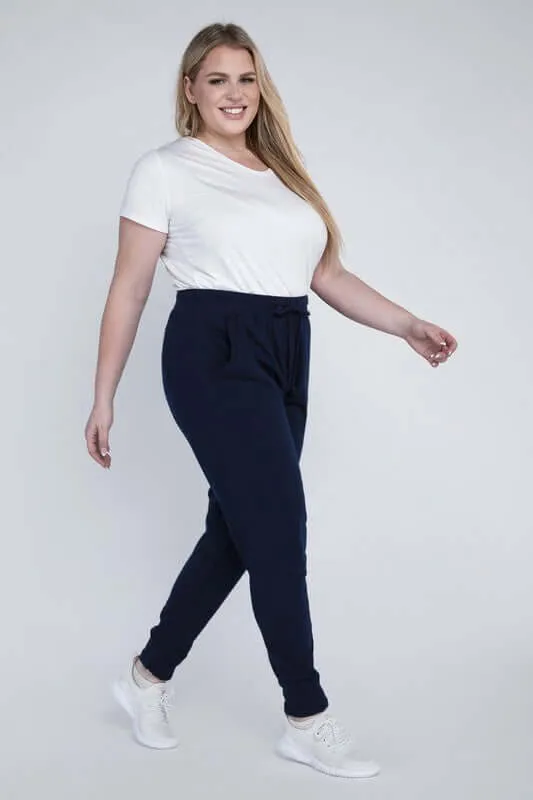 Plus Size Comfy Fit Jogger Pants