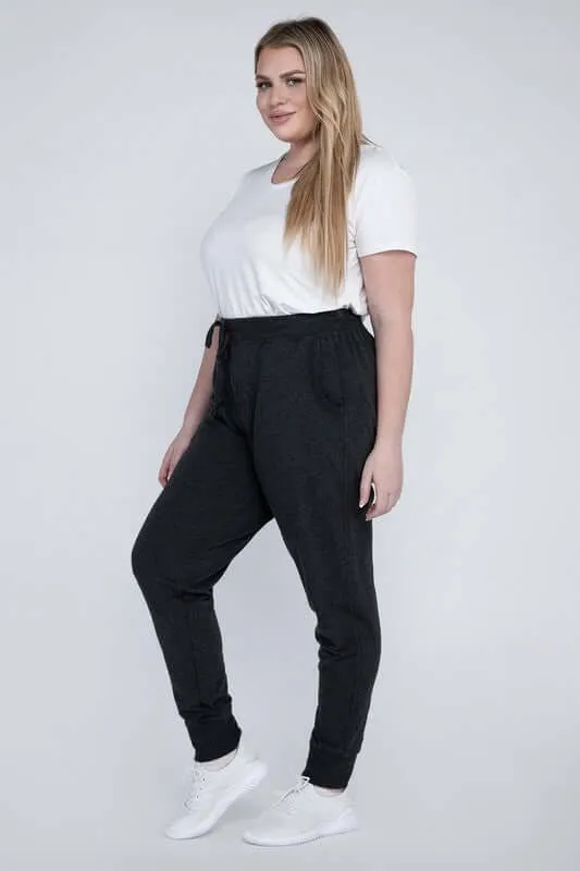 Plus Size Comfy Fit Jogger Pants