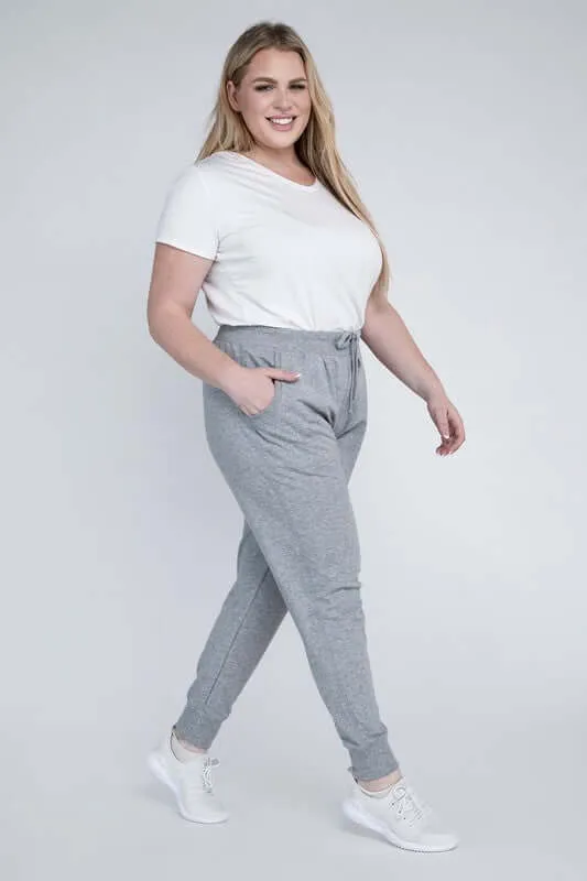 Plus Size Comfy Fit Jogger Pants