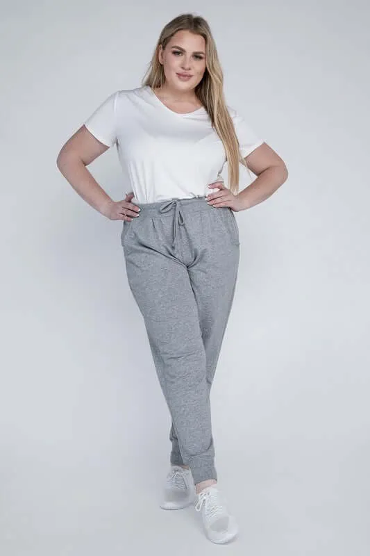 Plus Size Comfy Fit Jogger Pants