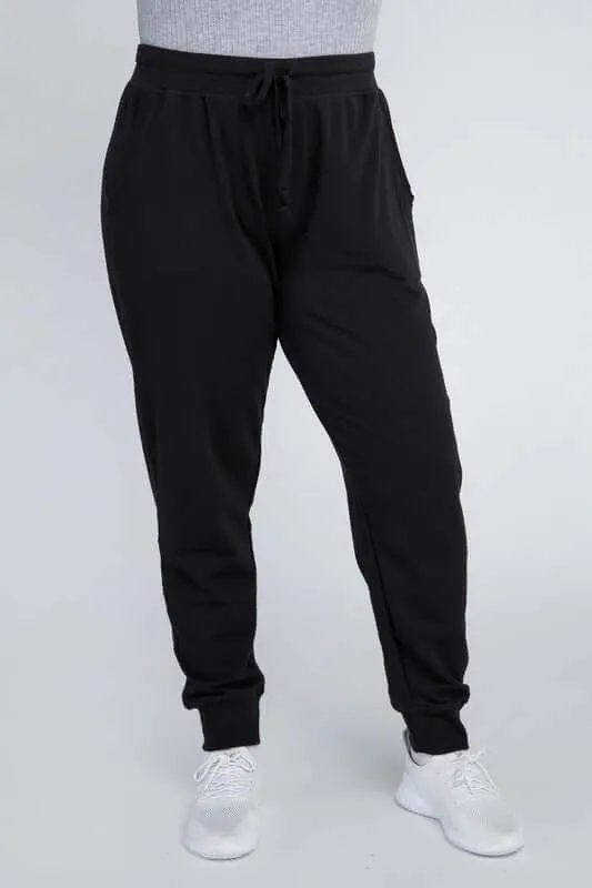 Plus Size Comfy Fit Jogger Pants