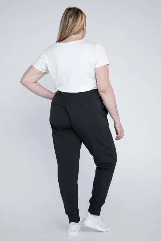 Plus Size Comfy Fit Jogger Pants