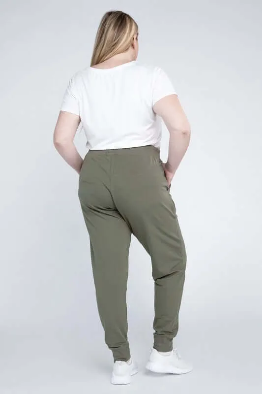 Plus Size Comfy Fit Jogger Pants