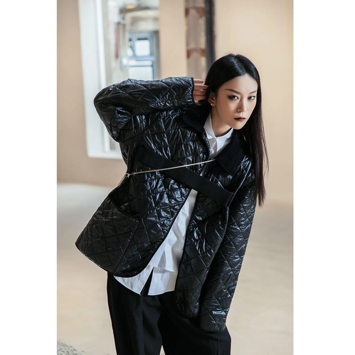 Quilted Rain Jacket