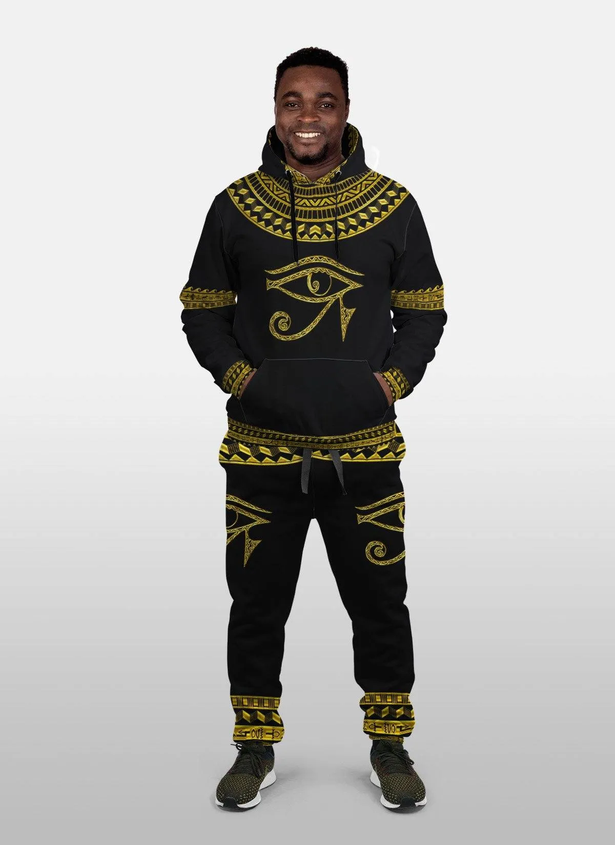 RA Egypt All-over Hoodie And Joggers Set